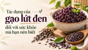 Tác dụng của gạo lứt đen