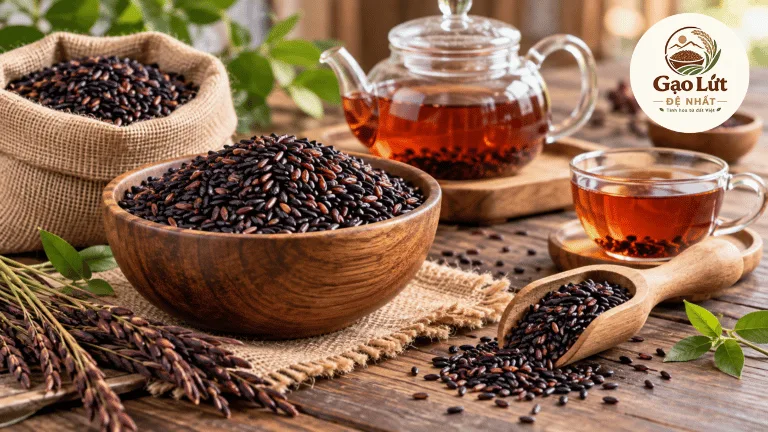 Trà Gạo Lứt Đen Có Tác Dụng Gì Và Cách Pha Chuẩn Vị Tại Nhà